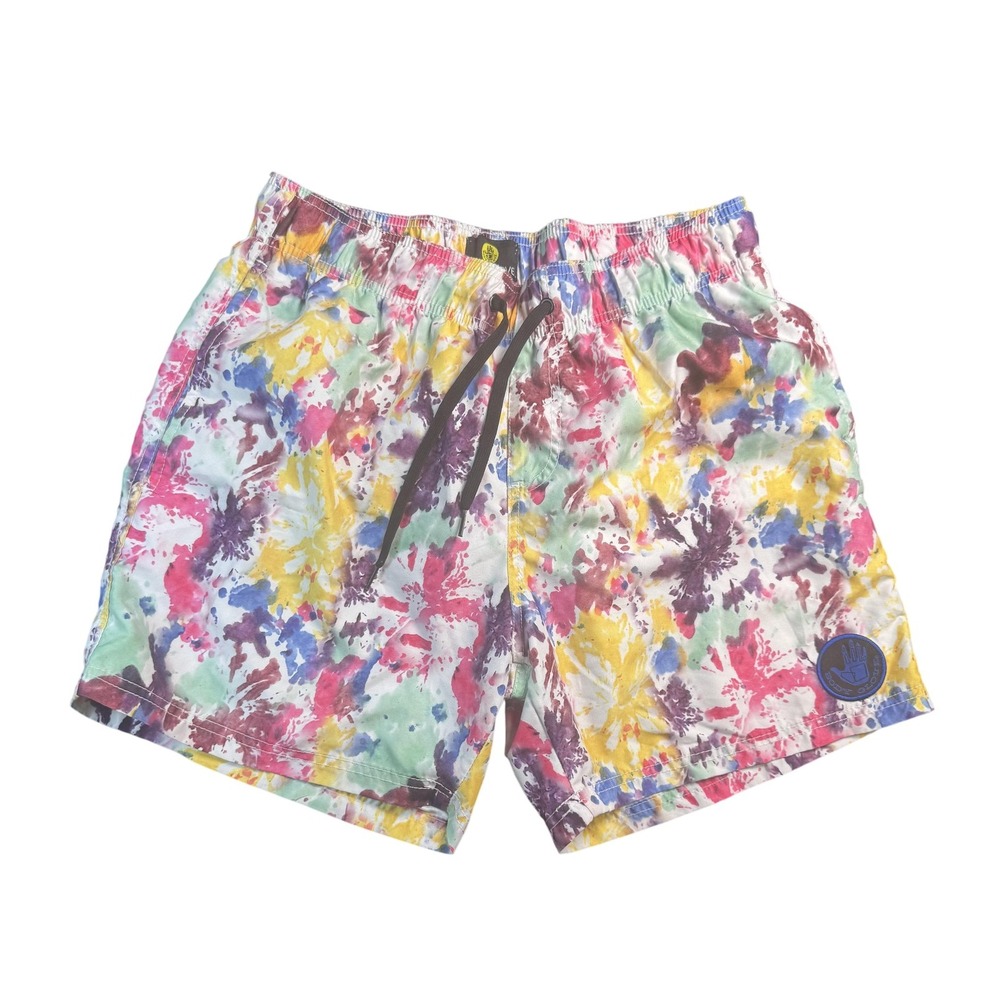 Body Glove Shorts Mens Large 34 Multicolor‎ Tie Dye Vapor Swim Trunks Mesh Beach